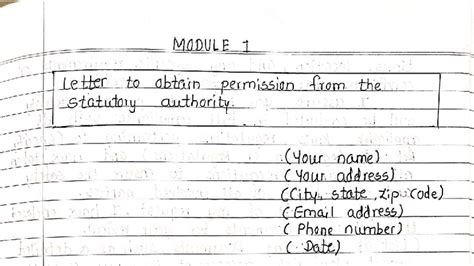MODULE I: Drafting Legal Letters and Applications (70292) - Studocu