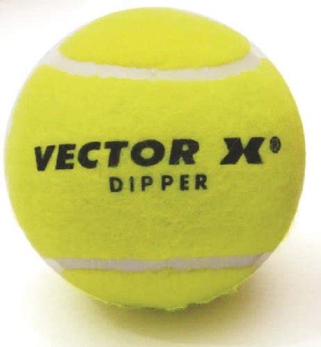 Buy Vector X Cricket Tennis Ball Dipper Heavy, Pack of 6 (Yellow ...