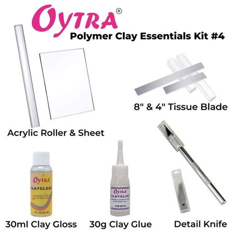 Oytra Polymer Clay Tools Essentials Kit