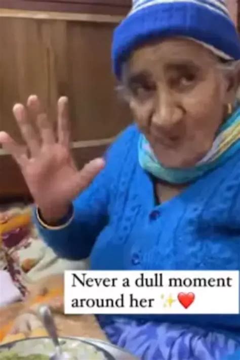 Nani Reacts To Granddaughter's Homemade Spinach Pasta