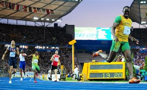 2008北京奥运会 博尔特 100米 200米 比赛全记录_哔哩哔哩_bilibili