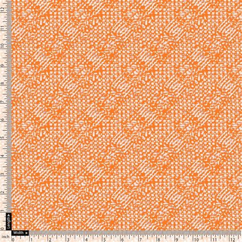 Buy Orange Pure Georgette Digital Printed Fabric Unstitched – FAB VOGUE ...