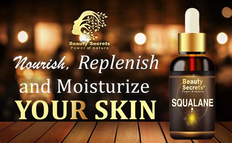 Beauty Secrets Certified Organic Squalane Oil For Face | Lightweight ...