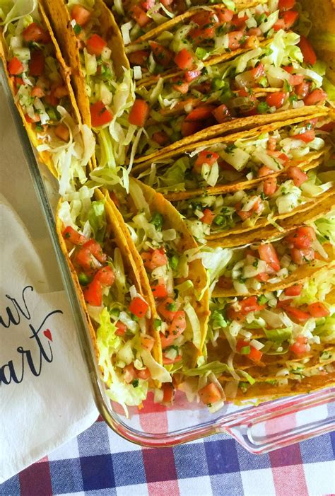 Crispy Oven Baked Tacos