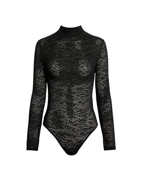 Buy Light Control Flexifit™ Lace High Neck Body at Marks & Spencer
