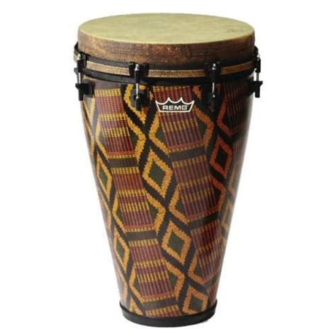 REMO Ashiko Drum, Key-Tuned, 12" Diameter, 25" Height, A.Hull : Amazon ...