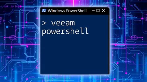 Image result for VSS Backup Veeam Remote PowerShell