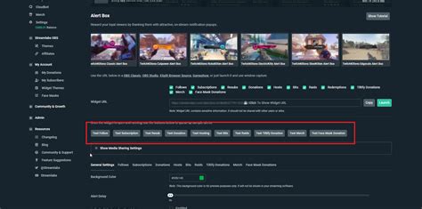 Image result for Streamlabs Alerts Setup
