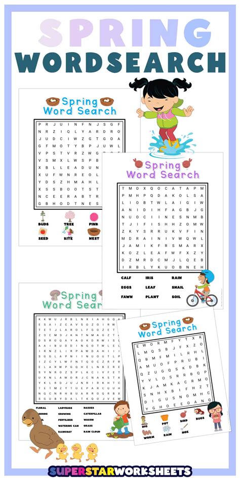 Image result for Spring Word Games