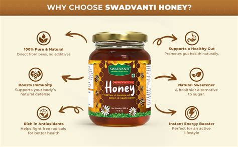 Swadvanti Pure Forest Honey | 100% Natural, Raw & Unprocessed | No ...