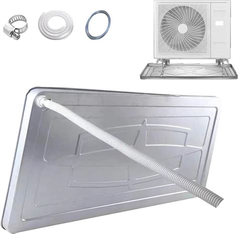 Portable Condensate Drain Pan for Air Conditioners - Bottom Outlet Drip ...
