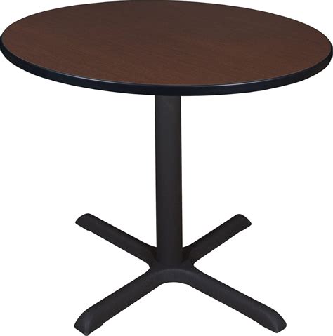 Amazon.com - Regency Seating Round Lunchroom Table Featuring a Cain ...