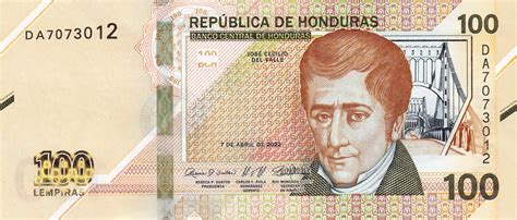 100 Lempiras - Honduras – Numista