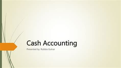 Cash Accounting Examples 的图像结果