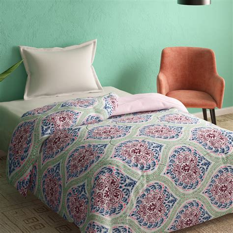 Buy PORTICO Marvella Cotton Printed Single Comforter from Portico at ...