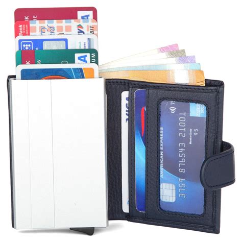 WildHorn® RFID Protected Unisex Genuine Leather Card Holder – WILDHORN