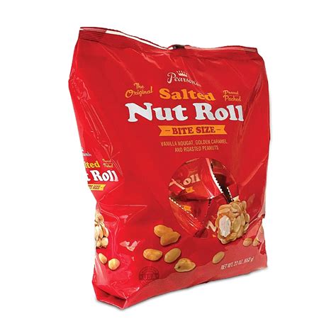 Amazon.com: Pearson's Bite-Size Salted Nut Roll With Caramel Flavor ...