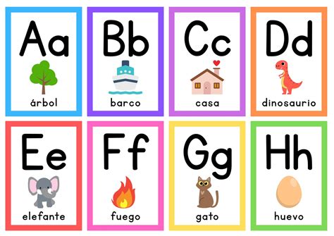 Abecedario En Espanol Para Imprimir ABECEDARIOS LISTOS PARA IMPRIMIR: