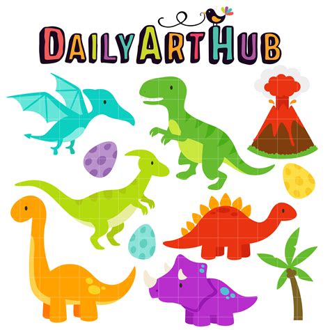 Free Printable Dinosaur Clip Art
