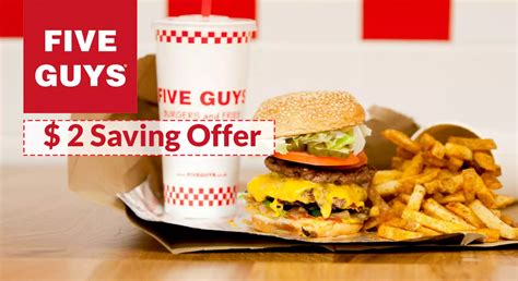 Five Guys Coupons & Promo Codes For January, 2026