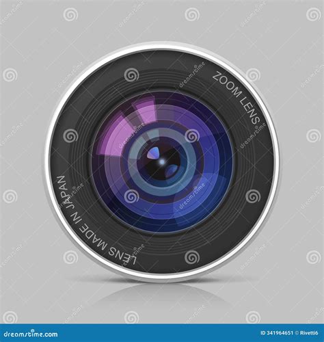 Camera Zoom Lens Vector 的图像结果