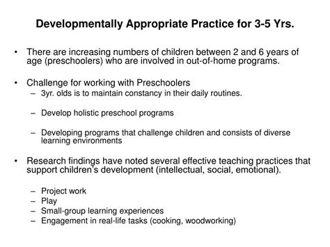 Image result for Developmentally Appropriate Practice Examples