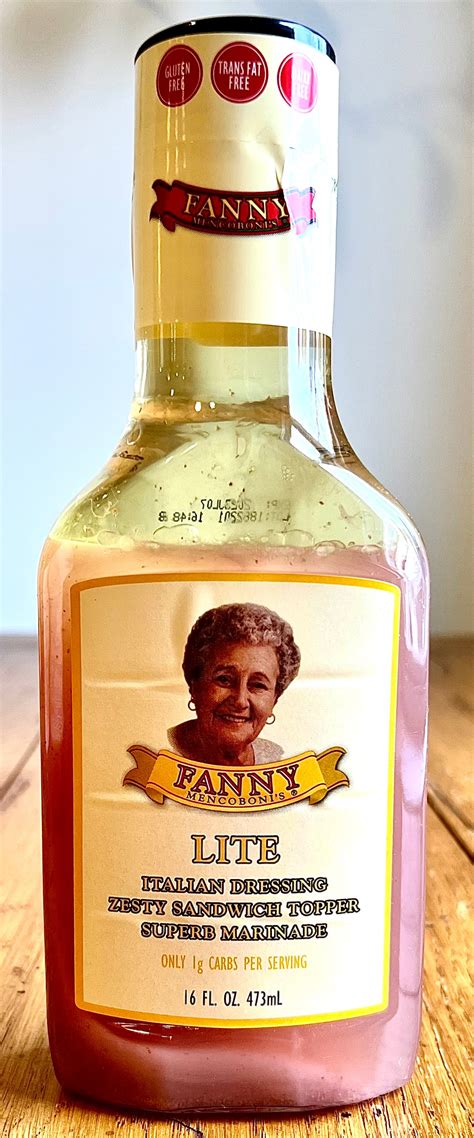 Lite Italian Dressing – Fanny's Dressing & Foods