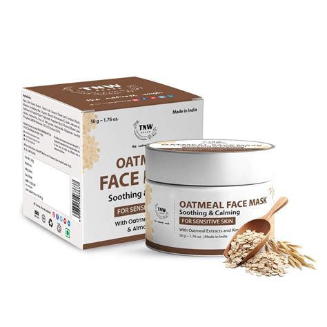 Buy TNW-The Natural Wash Oatmeal soothing & calming Face Mask for ...