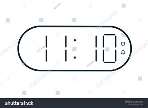 Digital Clock Vector 的图像结果