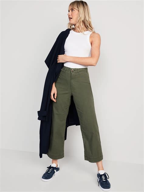 Cropped womens pants new arrivals