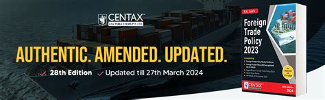 Buy R.K. Jain's Foreign Trade Policy 2023 – Authentic Coverage of FTP ...