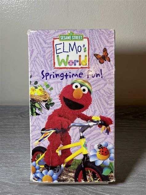 Image result for Elmo Voice Over World Springtime Fun VHS