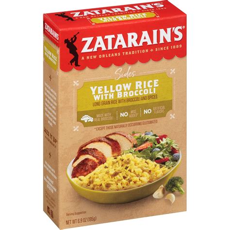 Amazon.com: Zatarain's Yellow Rice with Broccoli, 6.9 oz