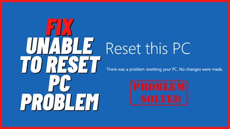 Image result for Reset This PC Problem Solver