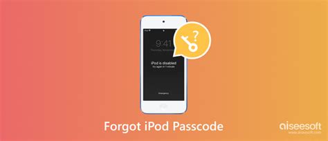 Image result for Forgot iPod Passcode
