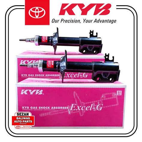 KYB KAYABA TOYOTA VIOS 2013-2020 SHOCK ABSORBER FRONT SET 3340087 ...