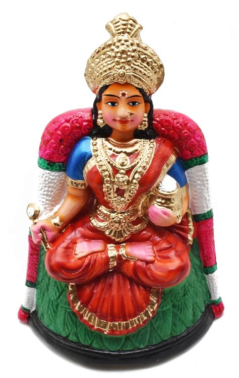 Buy justhandmade Annapoorani | Annapurneshwari | Amman Clay Doll ...