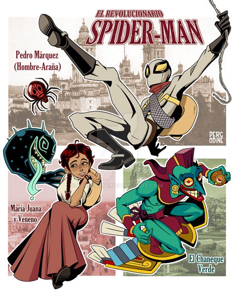 Mexican Revolution Spider-Man by Percodine on DeviantArt