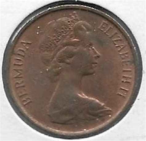 1 Cent 1970, 1970-1985 Issue - Bermuda - Coin - 43876