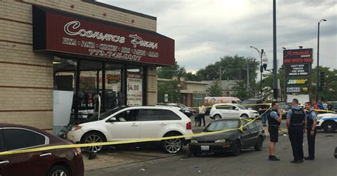 Car hits bus stop on Northwest Side, one killed and 4 injured | FOX 32 ...