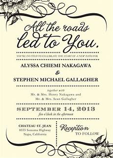 Words On Wedding Invitations by 4 Words That Could Simplify Your Wedding Invitations Words On Wedding Invitations