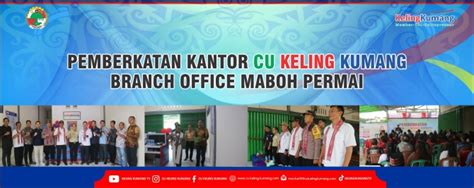 Pemberkatan Kantor CU Keling Kumang Branch Office Maboh Permai - News ...