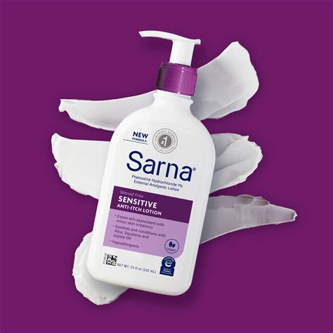 Sarna Sensitive Itch Relief Fragrance Free Lotion-222ml || 2508