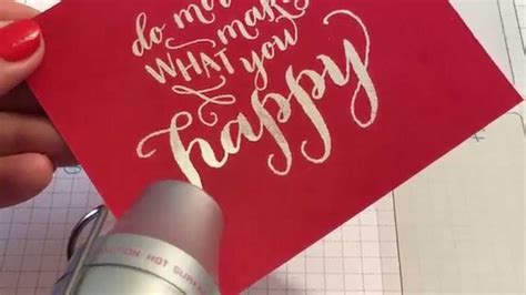 Image result for How to Use Embossing Powder Stamping