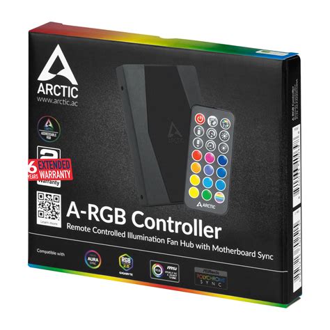 ARCTIC ARGB Controller with RF Remote Control - TPSTech – tpstech.in