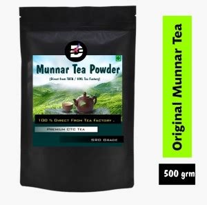 Dunamis Enterprises Original Munnar SRD GRADE Tea powder Tea Pouch ...