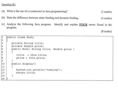 Image result for Java Programming Questions Naveen