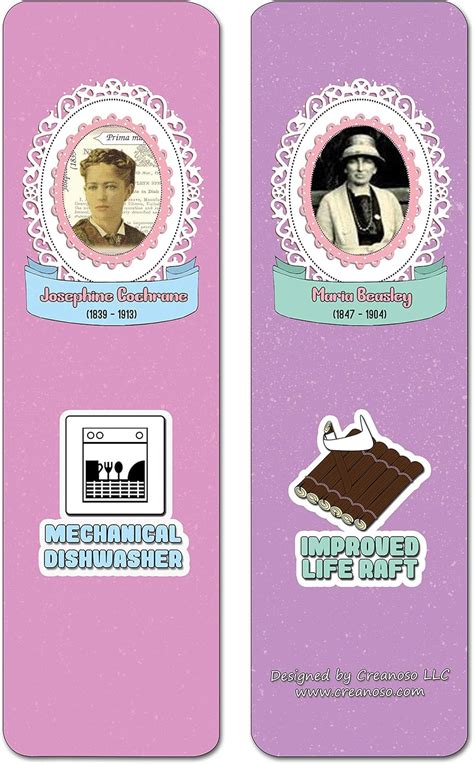 Buy Creanoso Famous Female Inventors and Their Inventions Educational ...