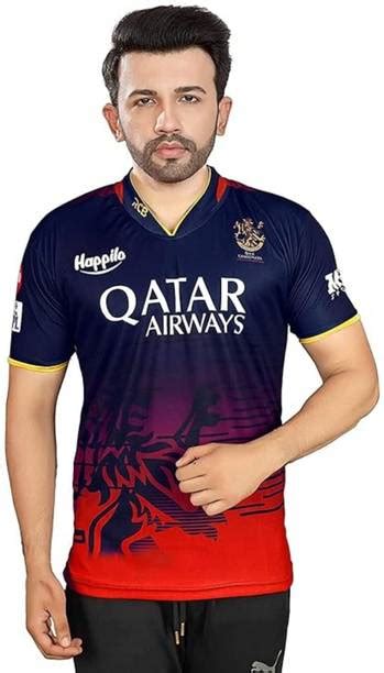 RCB Jersey Royal Challengers Bangalore T-shirts - Buy RCB T-shirts ...