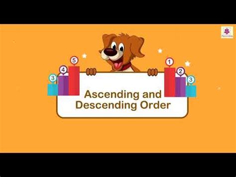 Ascending and Descending order Video Lecture - Maths for UKG